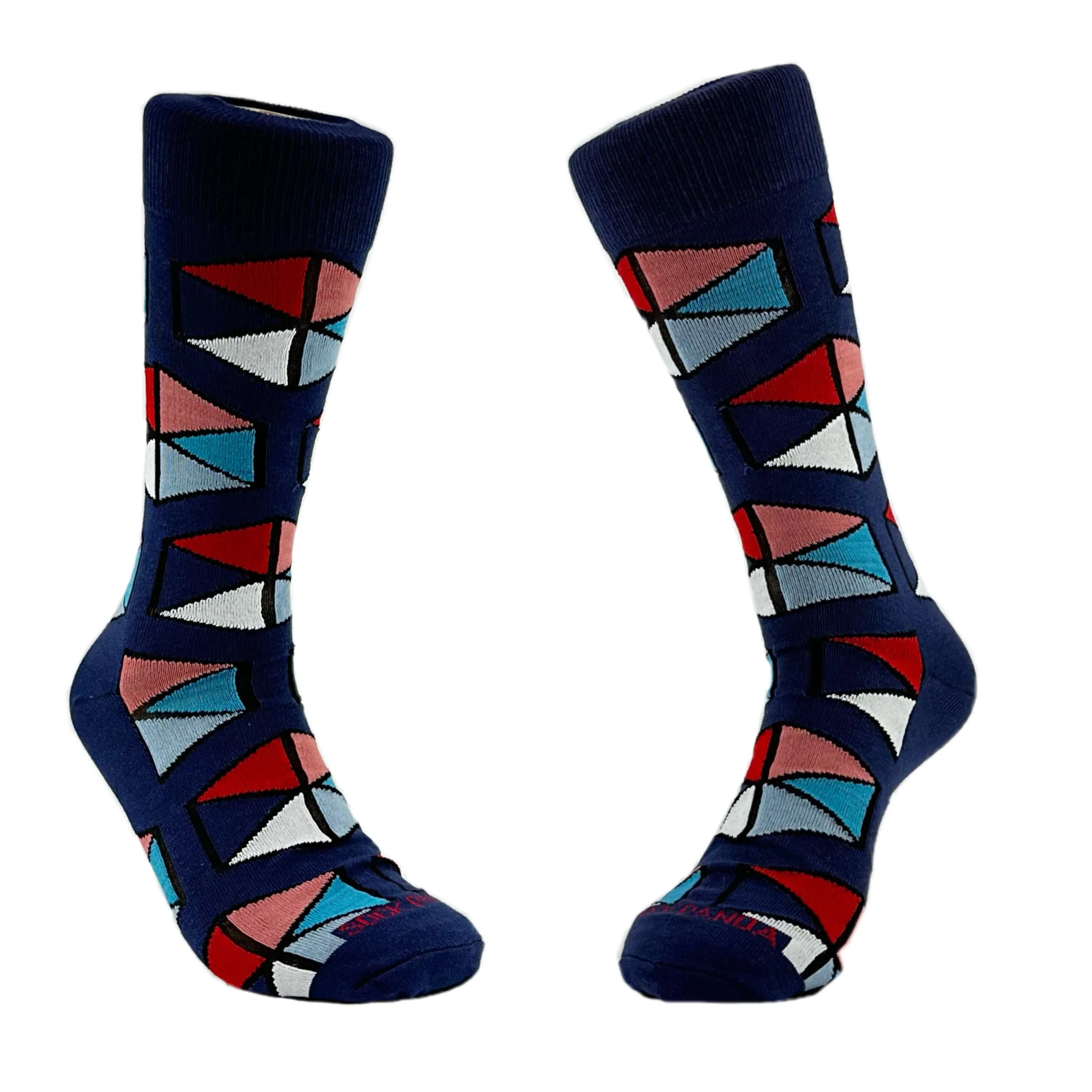 Hexagon Flag Banner Patterned Socks from the Sock Panda