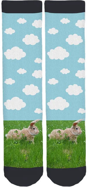 Izzy The Bun Crew Socks