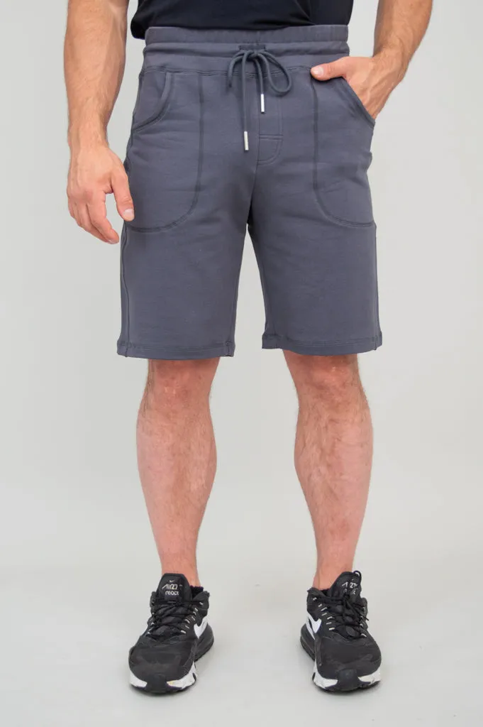 Jason Shorts, Charcoal, Cotton