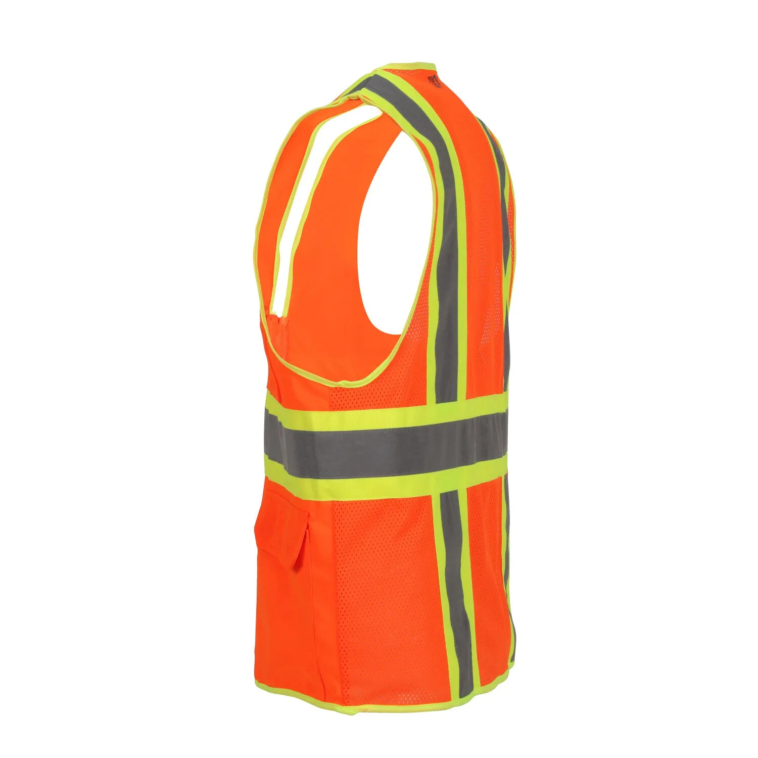 Job Sight Class 2 Two-Tone Surveyor Vest