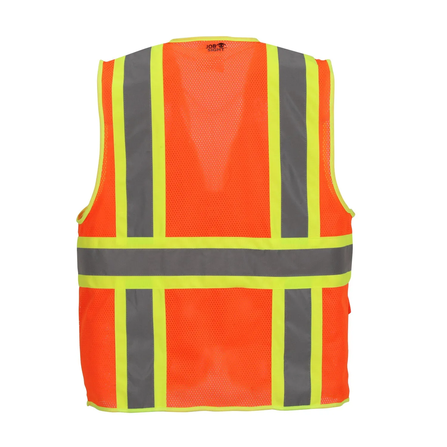 Job Sight Class 2 Two-Tone Surveyor Vest