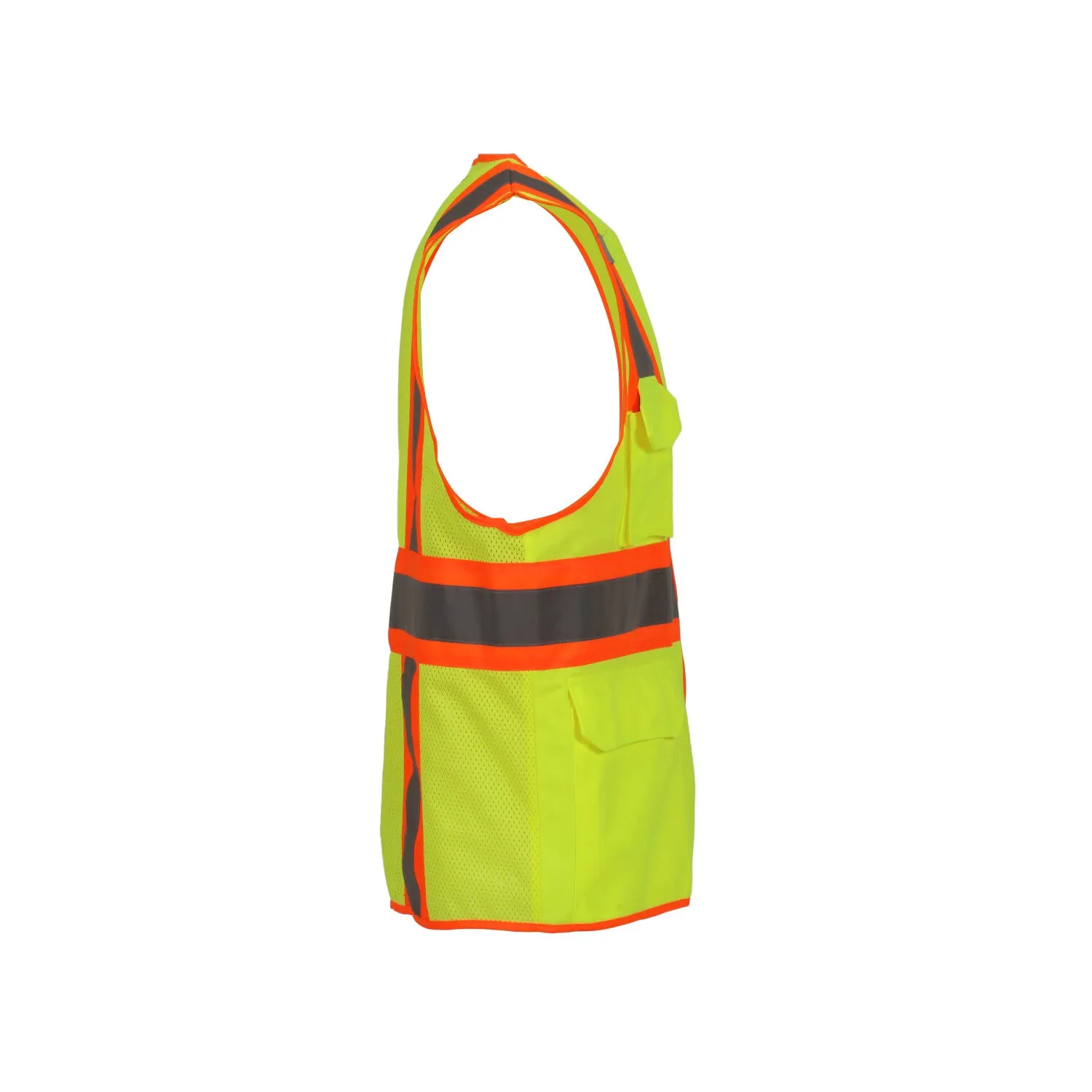 Job Sight Class 2 Two-Tone Surveyor Vest