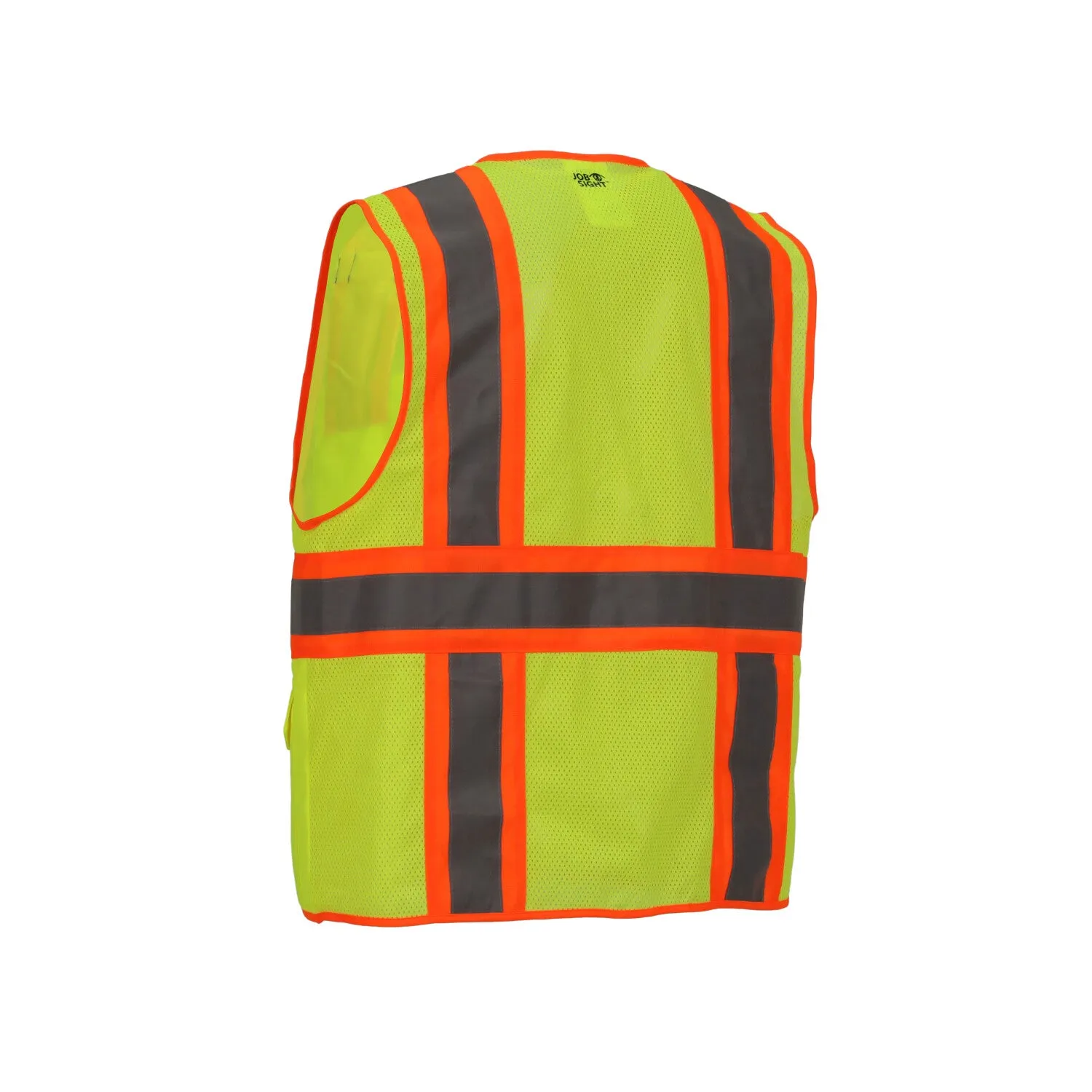 Job Sight Class 2 Two-Tone Surveyor Vest