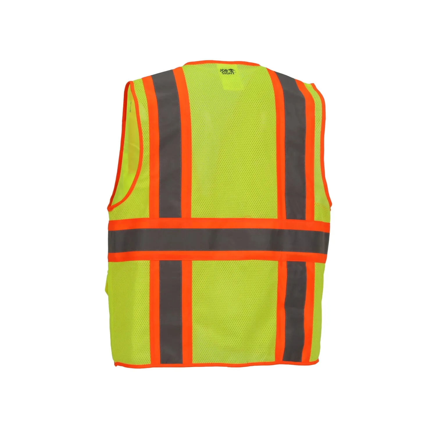 Job Sight Class 2 Two-Tone Surveyor Vest