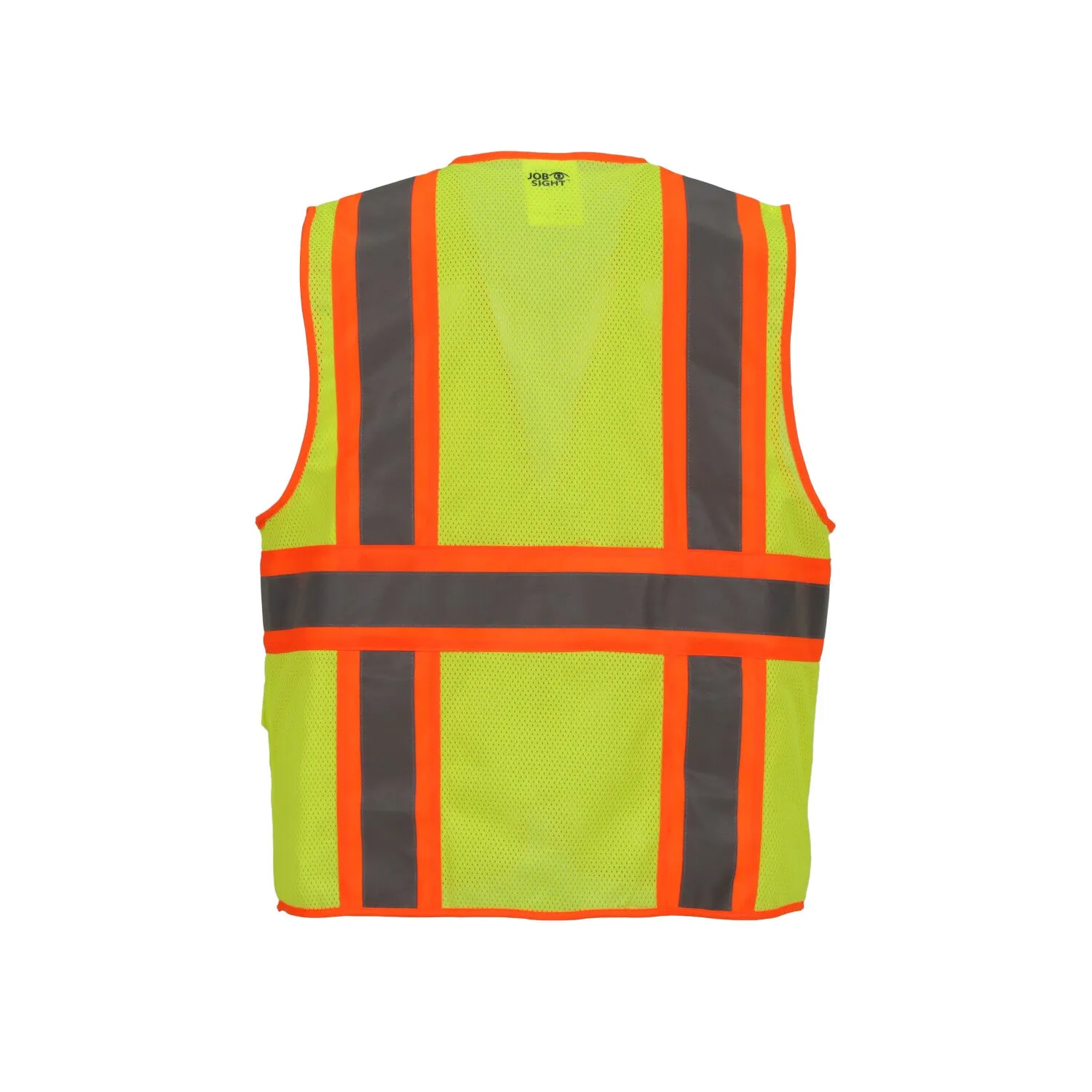 Job Sight Class 2 Two-Tone Surveyor Vest