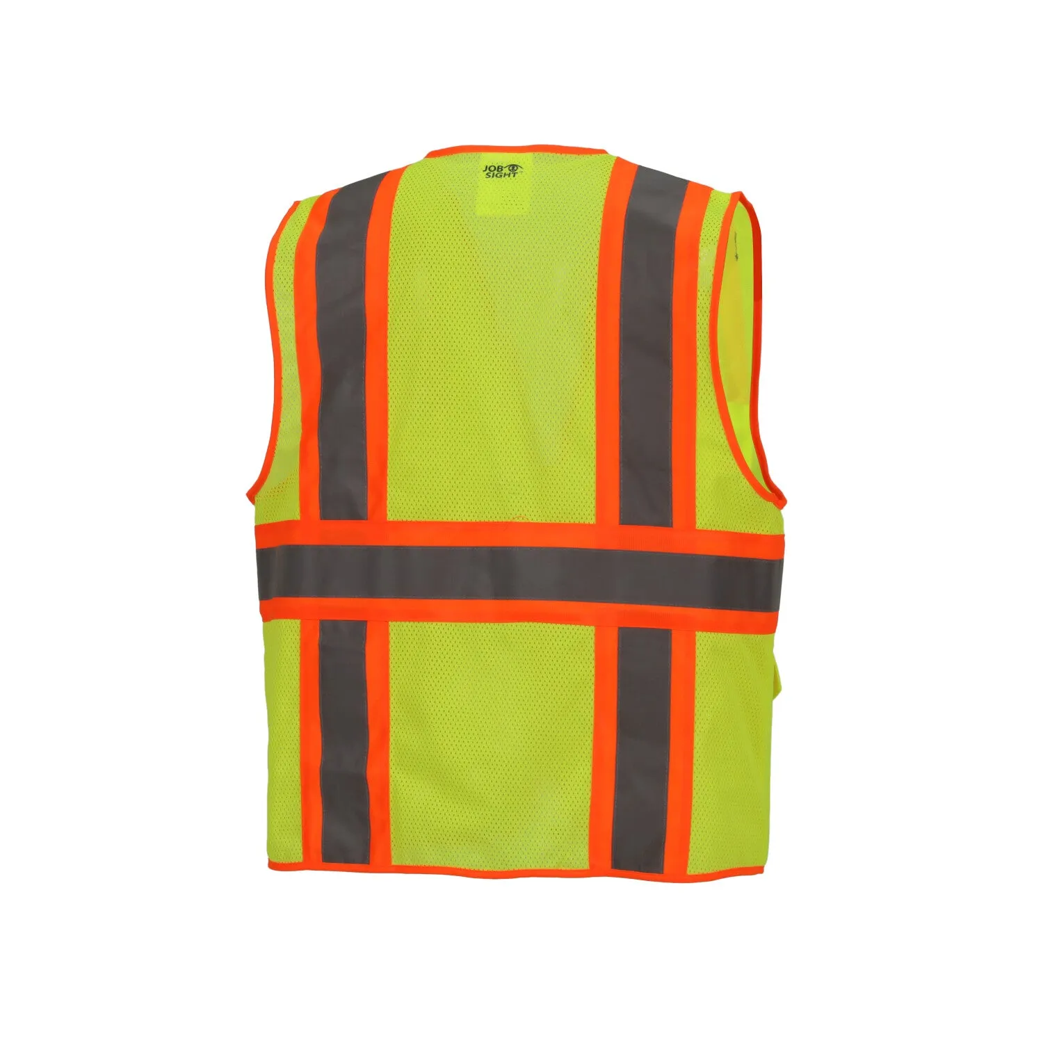 Job Sight Class 2 Two-Tone Surveyor Vest