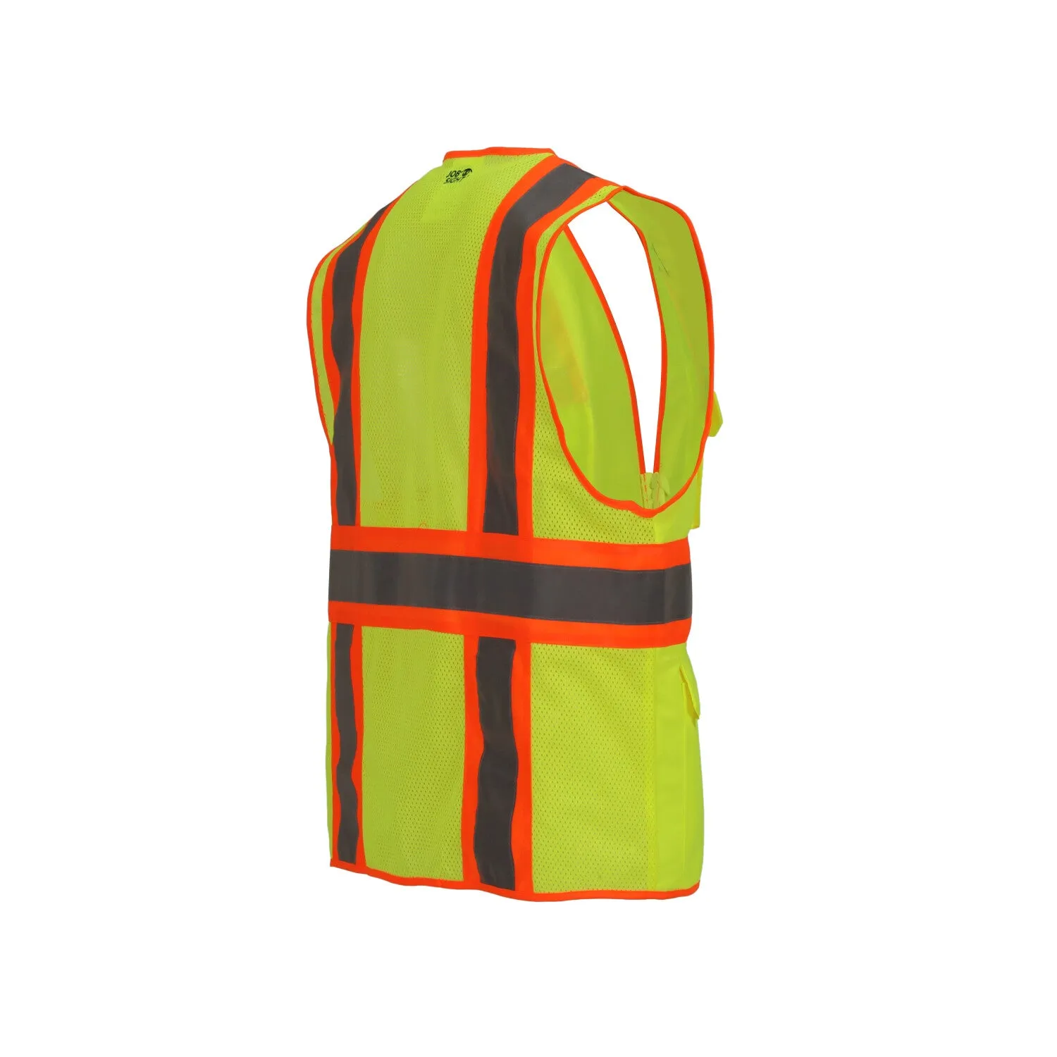 Job Sight Class 2 Two-Tone Surveyor Vest