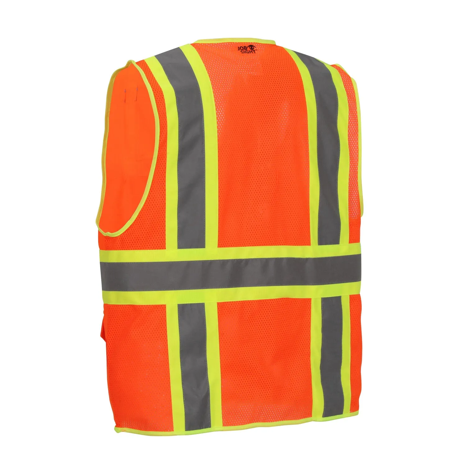 Job Sight Class 2 Two-Tone Surveyor Vest