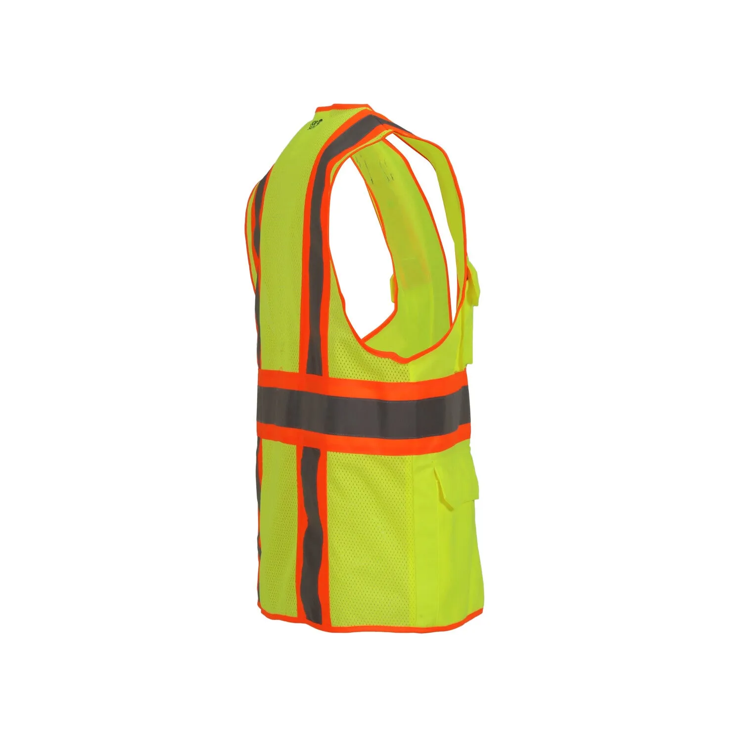 Job Sight Class 2 Two-Tone Surveyor Vest