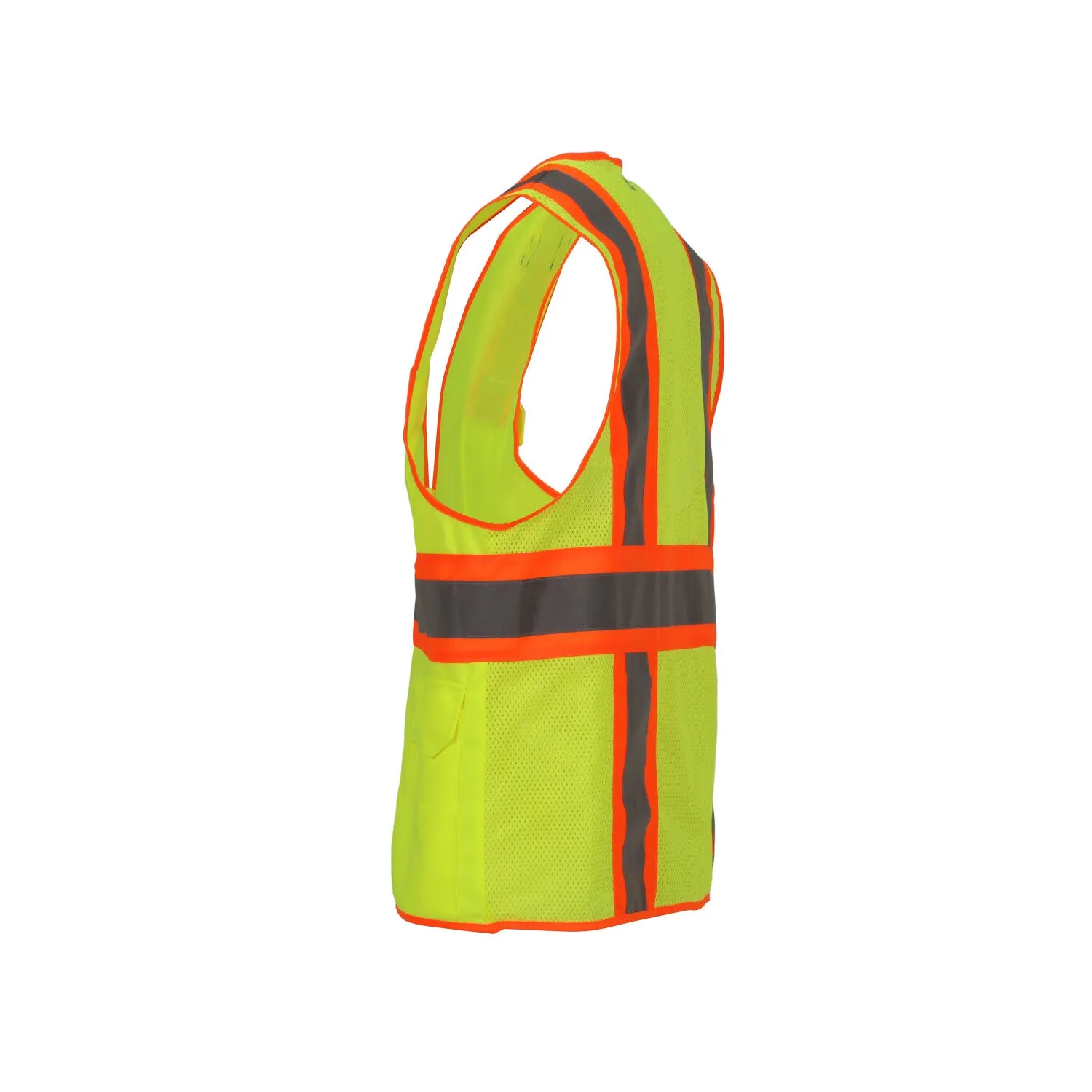 Job Sight Class 2 Two-Tone Surveyor Vest