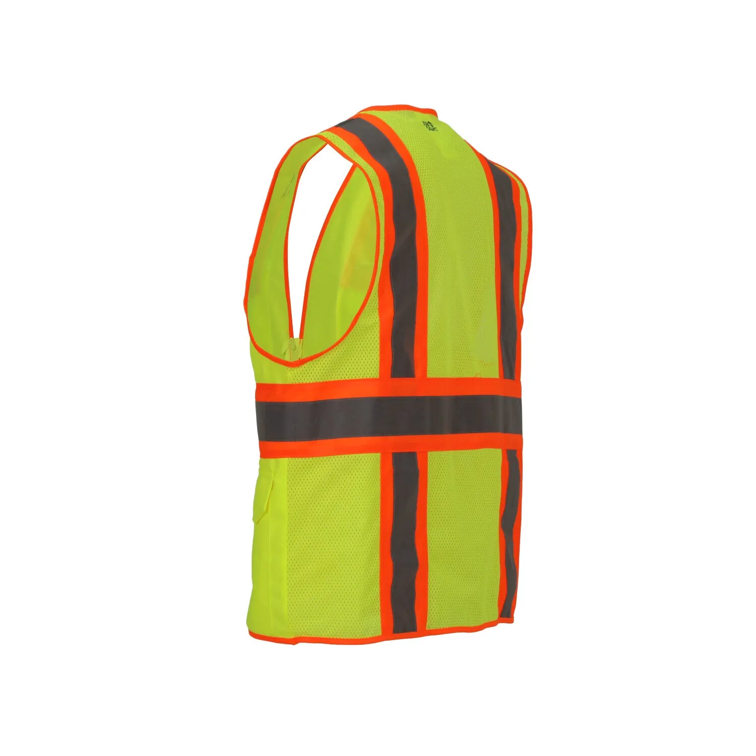 Job Sight Class 2 Two-Tone Surveyor Vest