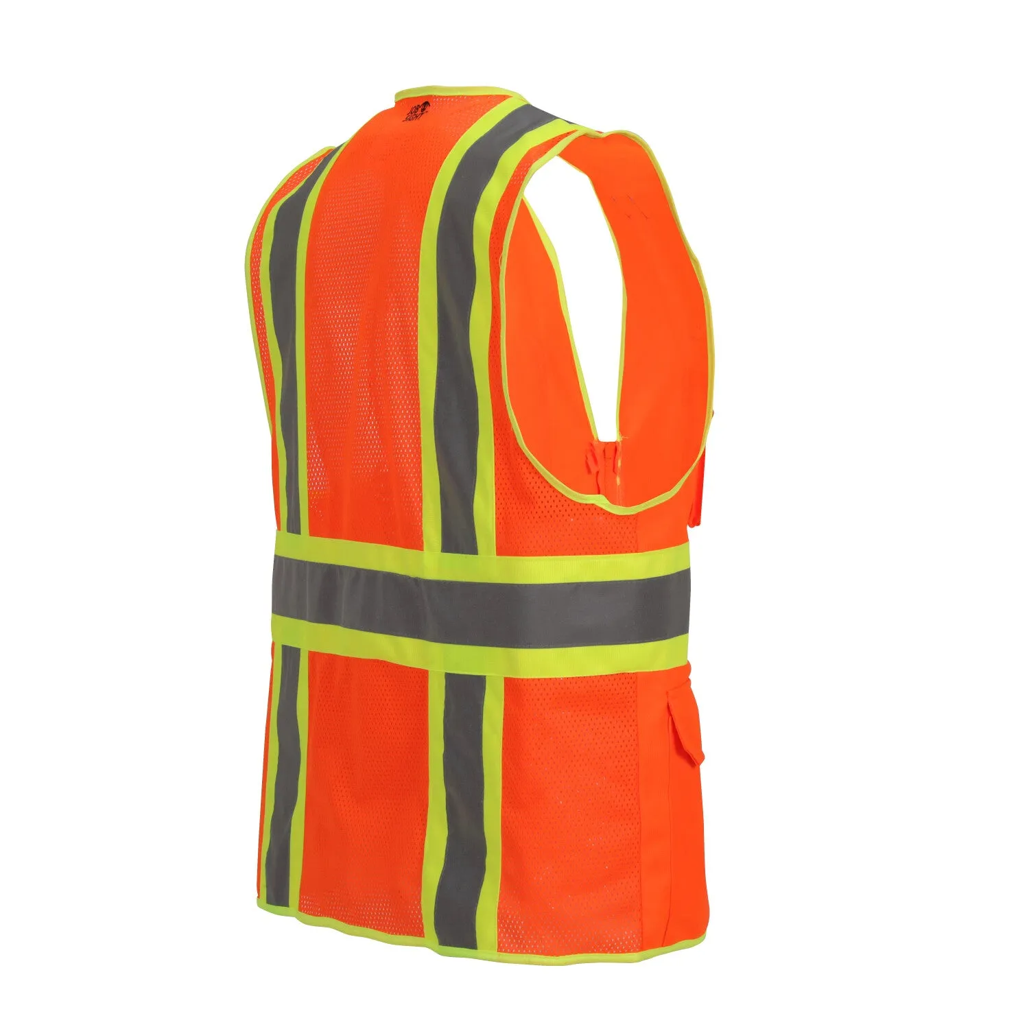 Job Sight Class 2 Two-Tone Surveyor Vest