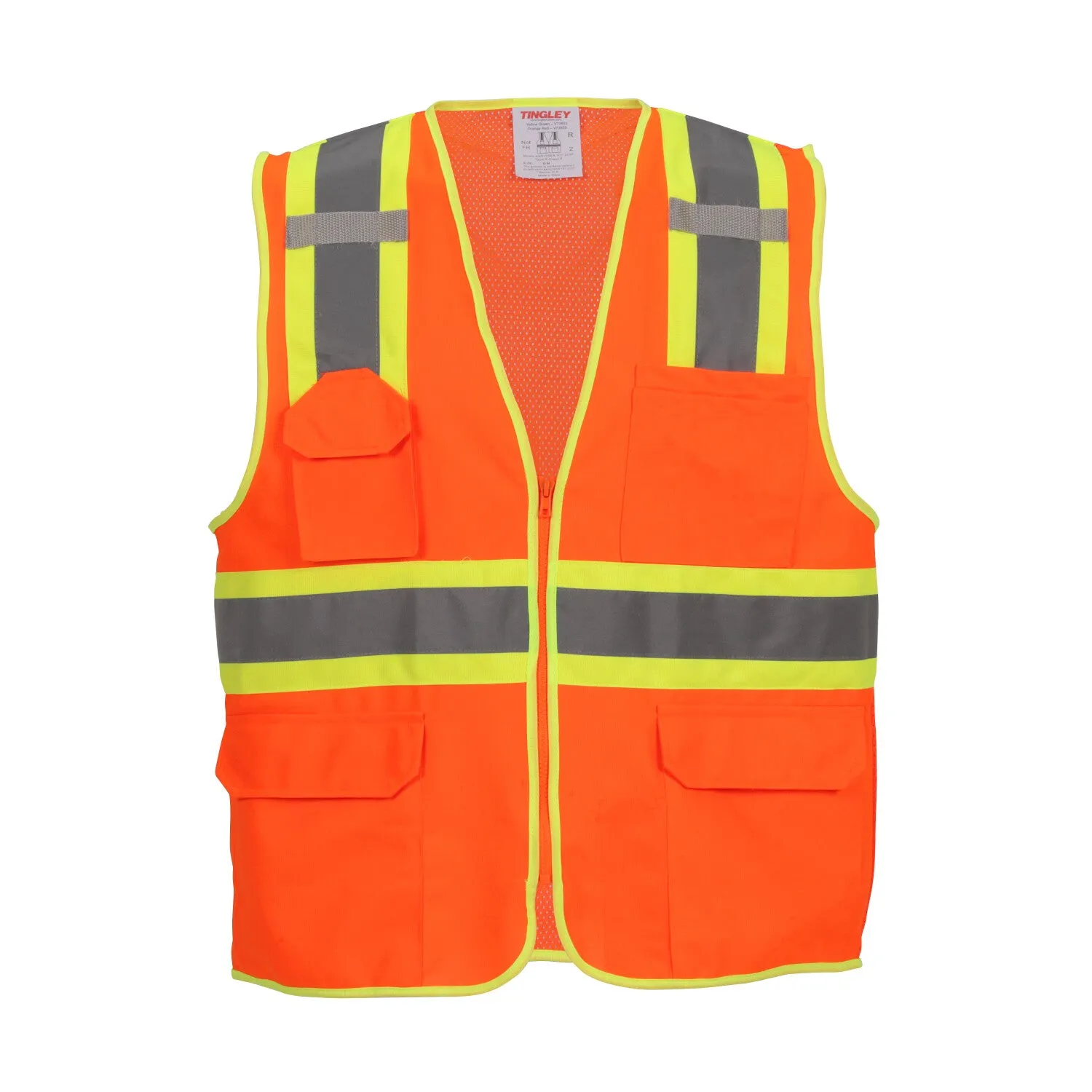 Job Sight Class 2 Two-Tone Surveyor Vest