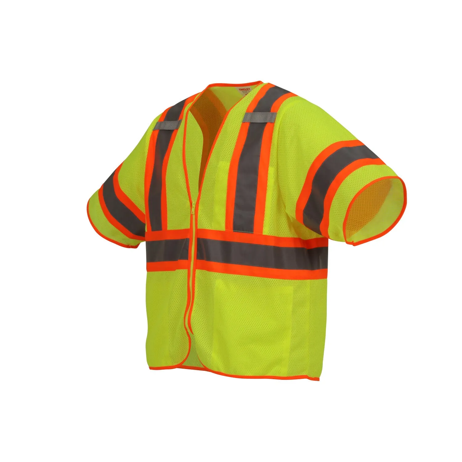 Job Sight Class 3 Two-Tone Mesh Vest