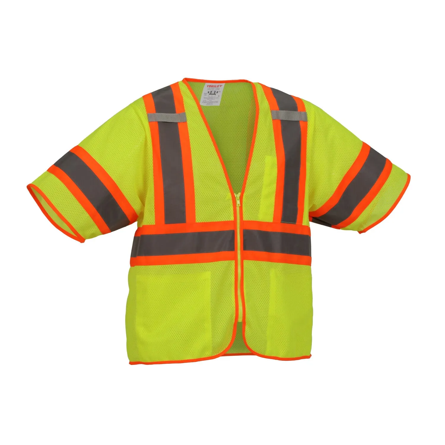 Job Sight Class 3 Two-Tone Mesh Vest