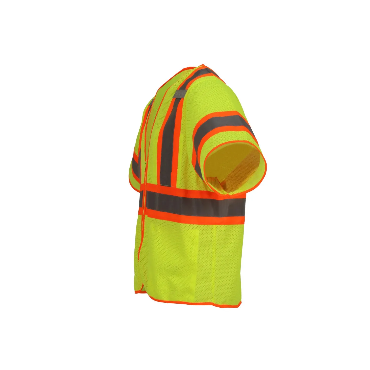 Job Sight Class 3 Two-Tone Mesh Vest