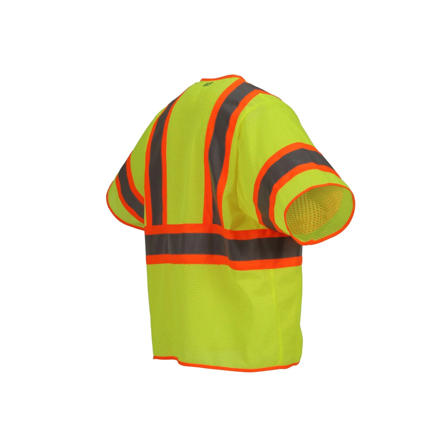 Job Sight Class 3 Two-Tone Mesh Vest