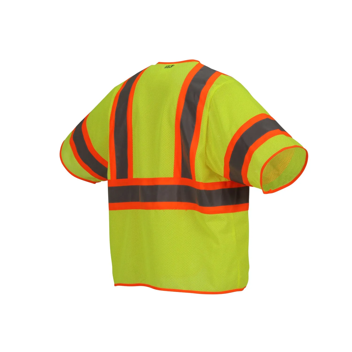 Job Sight Class 3 Two-Tone Mesh Vest