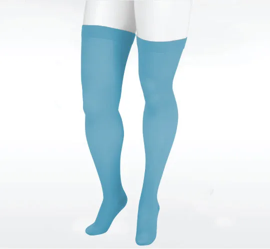 Juzo Soft Thigh High 20-30 mmHg w/ Silicone Band, Trend Colors