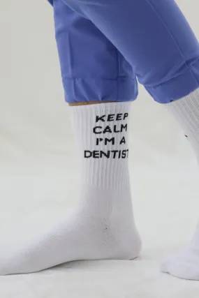 Keep Calm I am a Dentist Socks