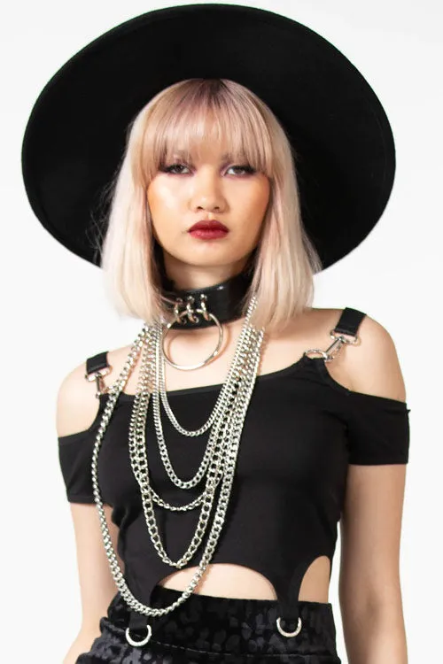 Killstar Deeply Destroyed Choker Chains