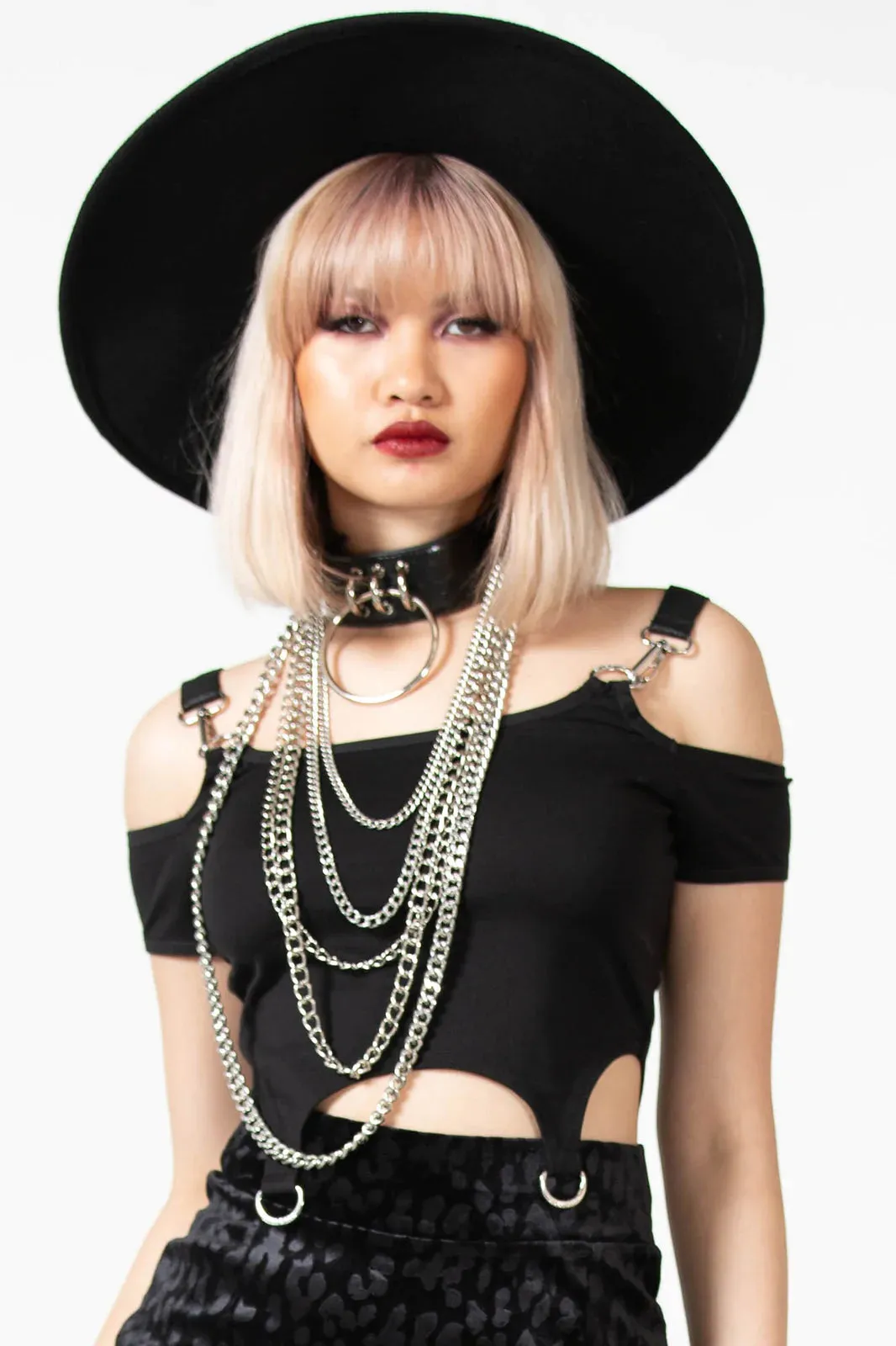 Killstar Deeply Destroyed Choker Chains