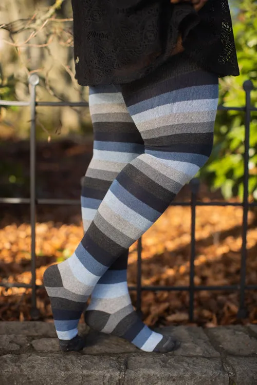 Longer Elemental Stripe Extraordinary Socks