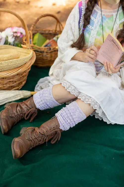 Marled Slouch Socks