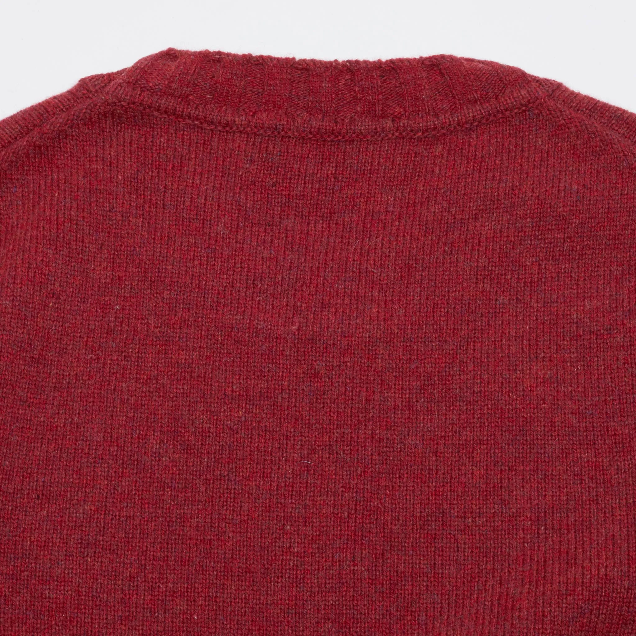 McGeorge of Scotland Crewneck Jumper in Red