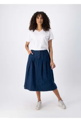 Monde Skirt Indigo Wash in Denim