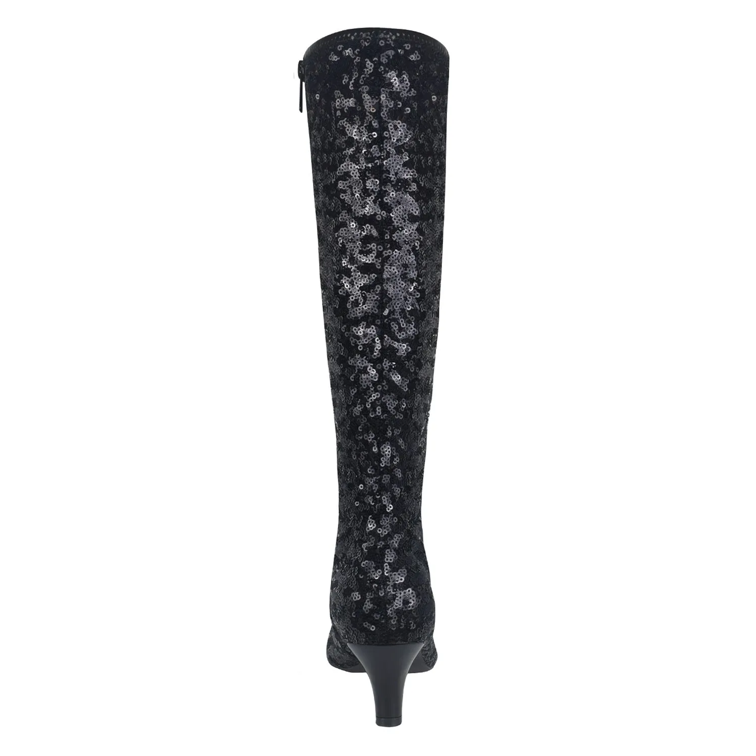 Namora Sequin Stretch Boot with Memory Foam