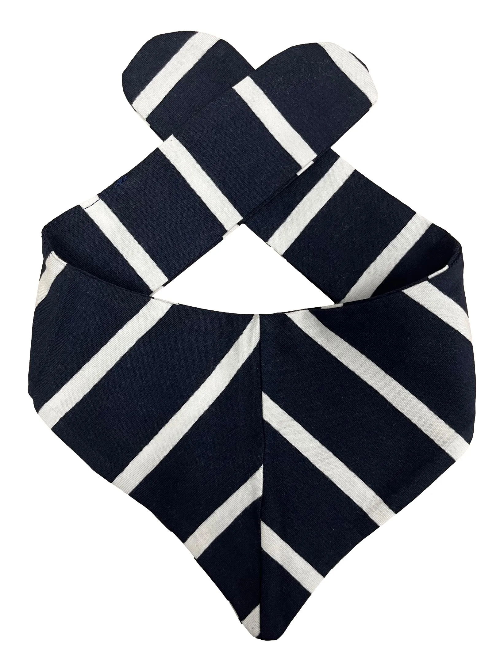 Navy Stripe Pet Bandana