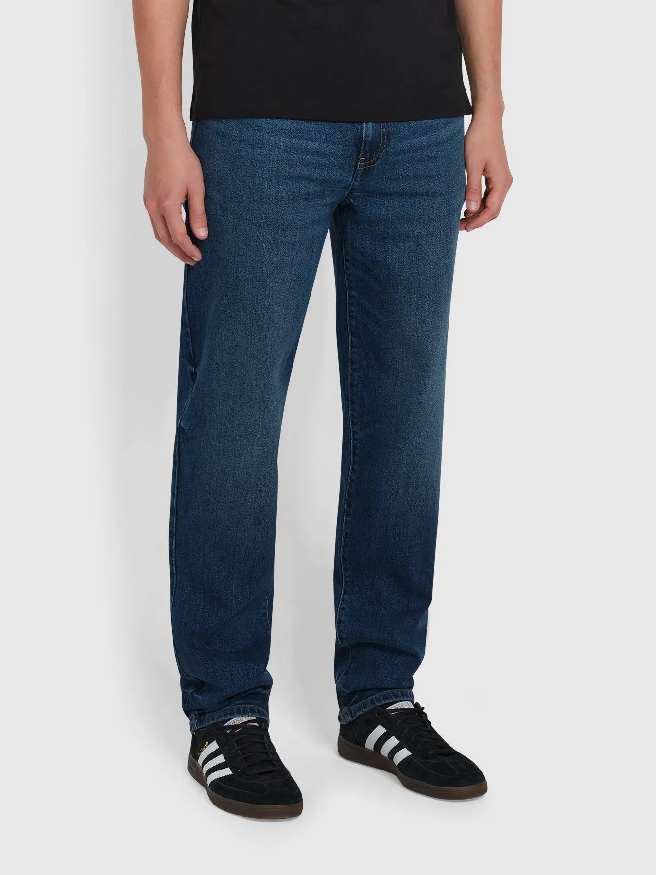 Norwood Regular Fit Jeans In Worn Rinse