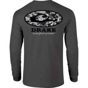 Old School Oval Long Sleeve T-Shirt