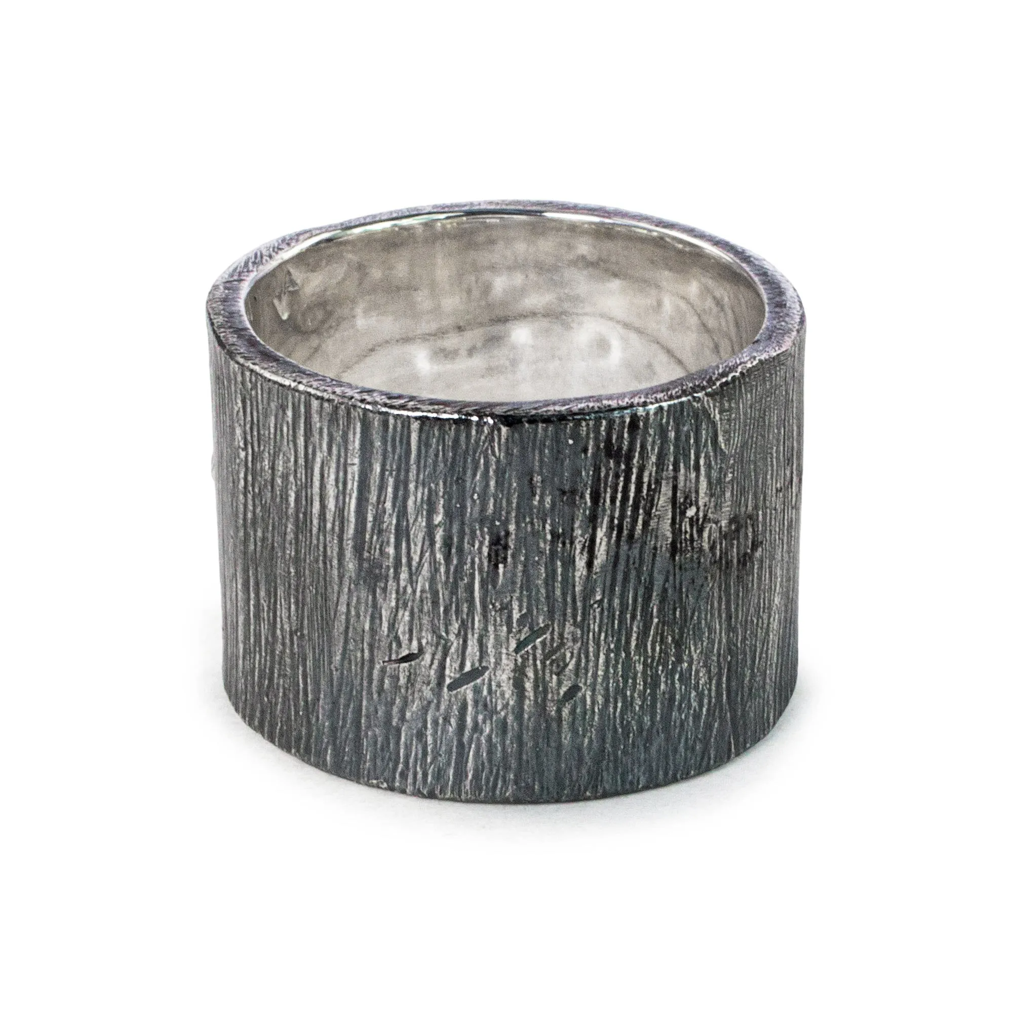 Oxidized Tube Ring