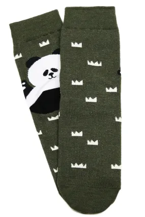 Pretty Panda Cotton Socks