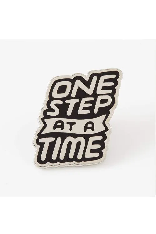 Punky Pins One Step at a Time Enamel Pin