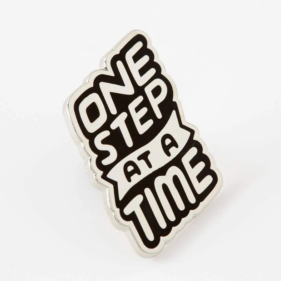 Punky Pins One Step at a Time Enamel Pin