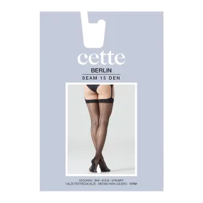 Seamed Thigh High Stockings