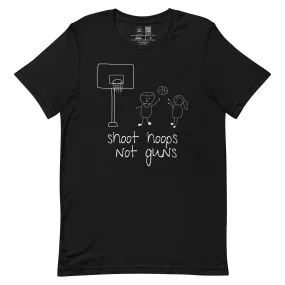 Shoot Hoops Not Guns Classic Tee