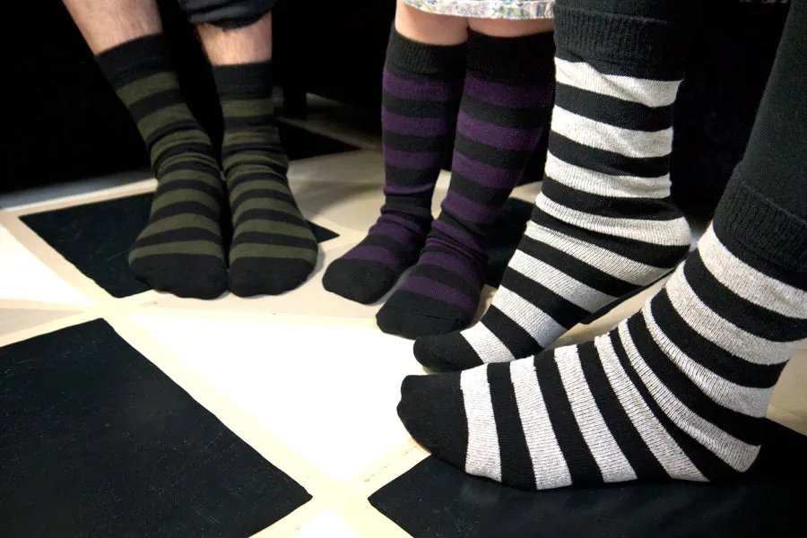 Simply Striped Tube Socks