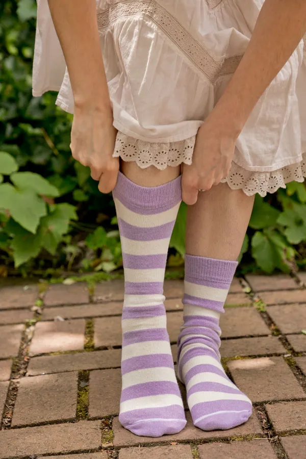 Simply Striped Tube Socks