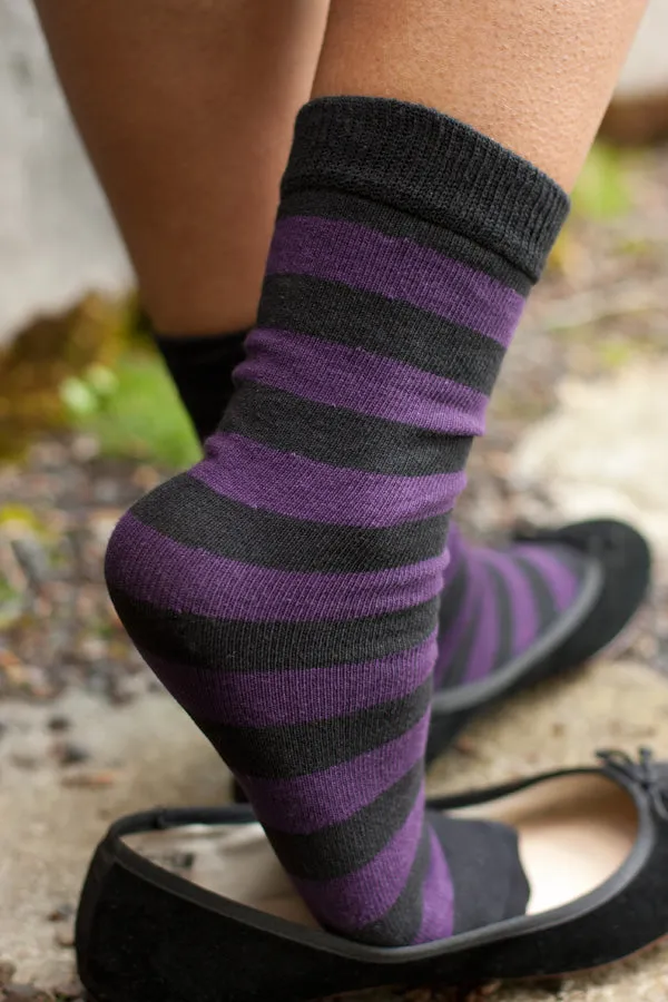 Simply Striped Tube Socks