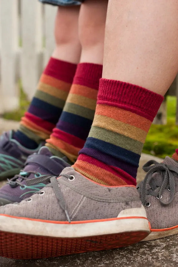 Simply Striped Tube Socks