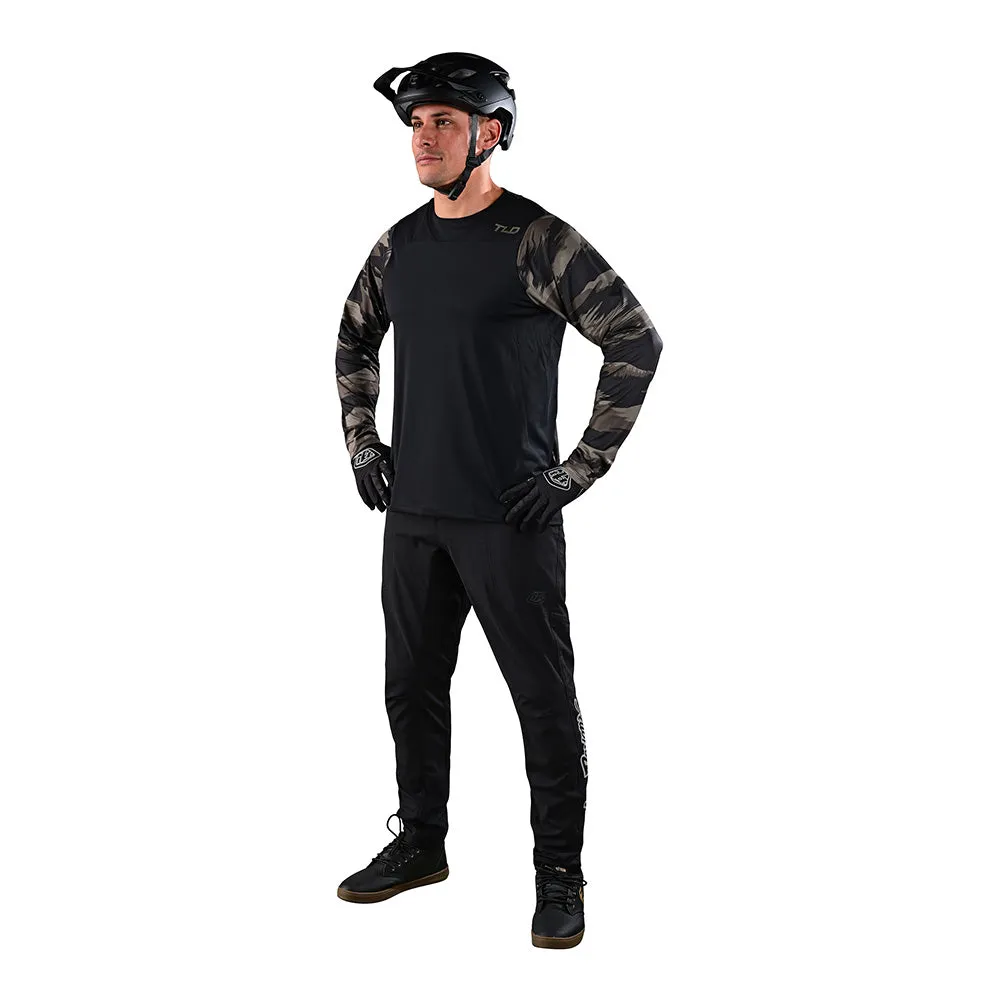 Skyline LS Chill Jersey Hide Out Black