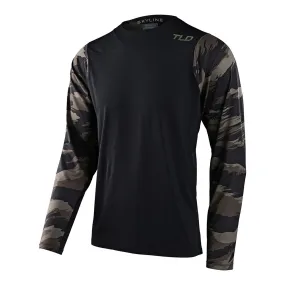 Skyline LS Chill Jersey Hide Out Black