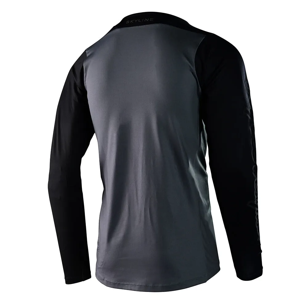 Skyline LS Chill Jersey Mono Charcoal