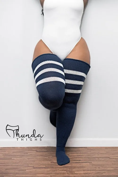 Thunda Thighs Top Stripe Thigh Highs