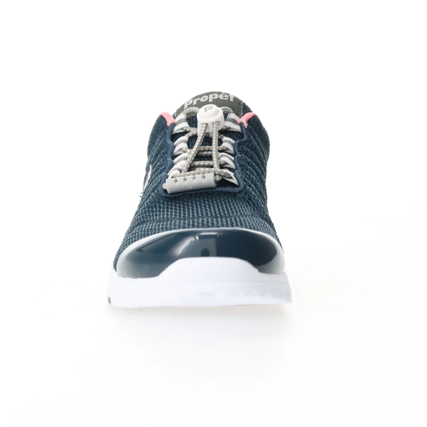 Travel Walker Navy/melon Mesh Walking Shoes