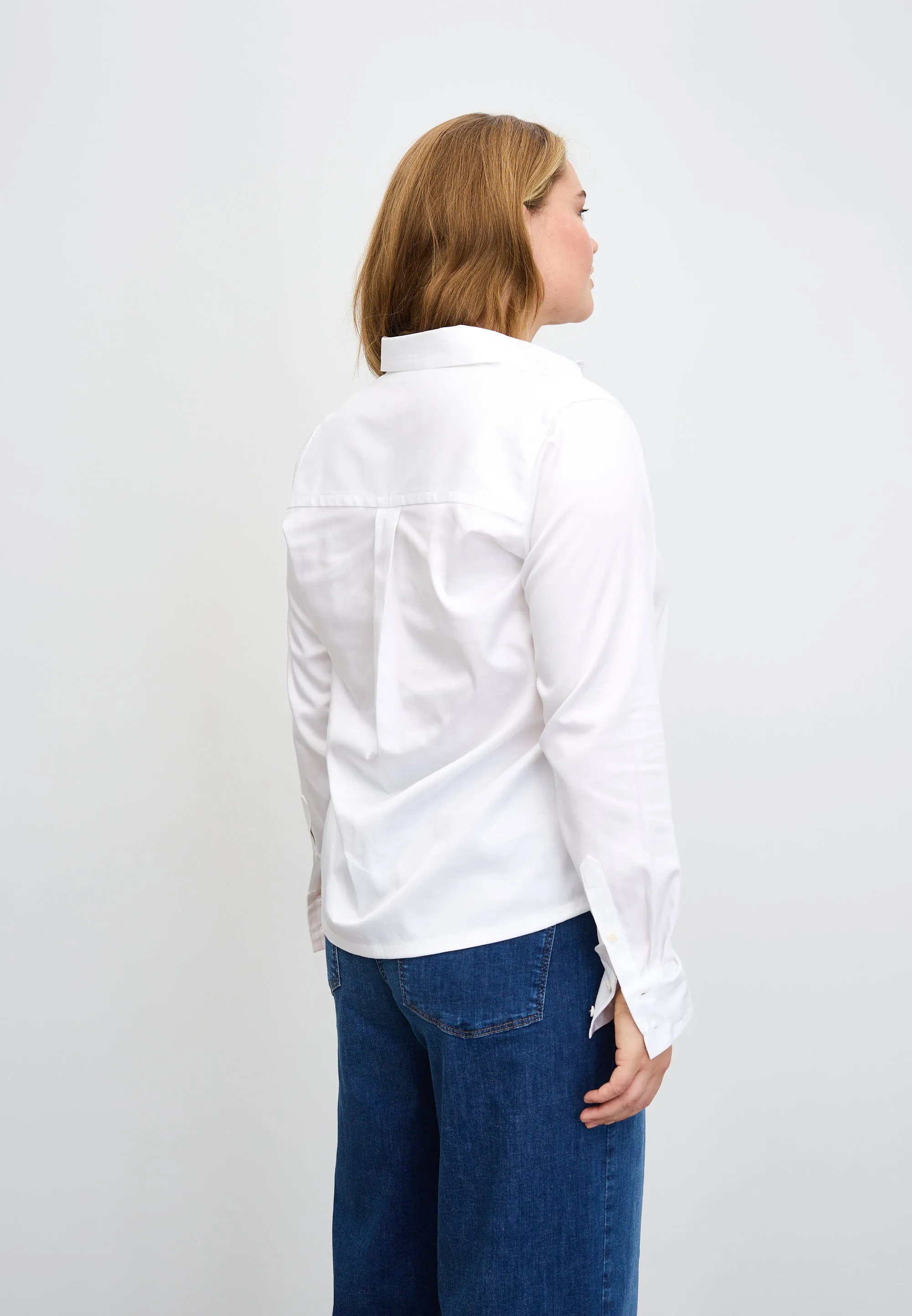 Valerie Shirt LS - White